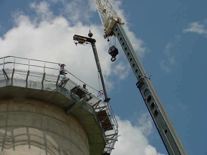 tank installation